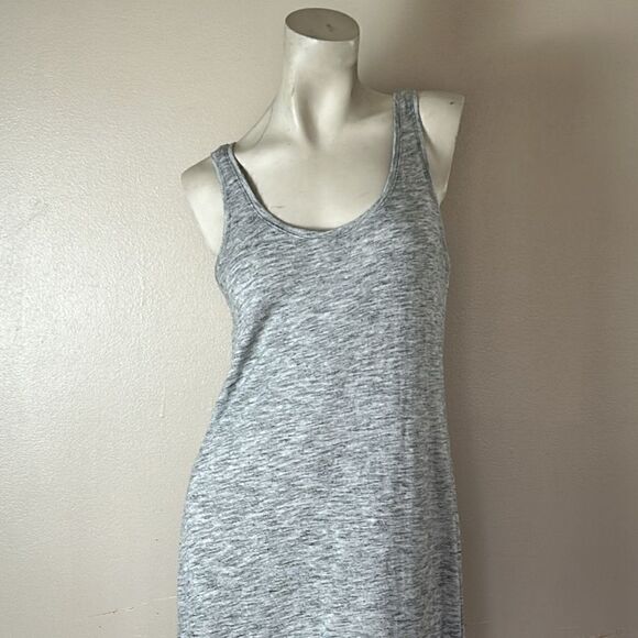Women’s LOU & GREY Heather maxi tank dress size small gray - Picture 2 of 10